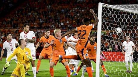 Hollanda 1-1 Polonya (Dünya Kupası Elemeleri)