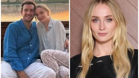 Sophie Turner 'reunites' with aristocrat boyfriend Peregrine Pearson at Glastonbury amid split rumours