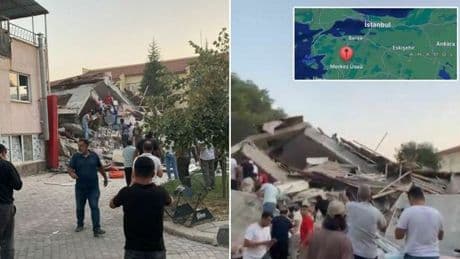 Terremoto Turchia, scossa 6.1 a Balikesir: crollati diversi palazzi.  Sisma avvertito anche a Istanbul