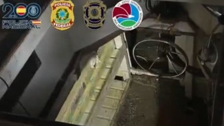 Un narcosubmarino que se dirigía a España, interceptado en Brasil