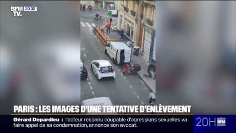 Cryptomonnaie: les images de la tentative d'enlèvement en plein Paris