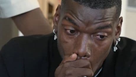 Les images très fortes de Paul Pogba qui s'effondre en larmes en signant son contrat à Monaco