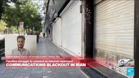 Israel-Iran war: Internet blackout in Tehran