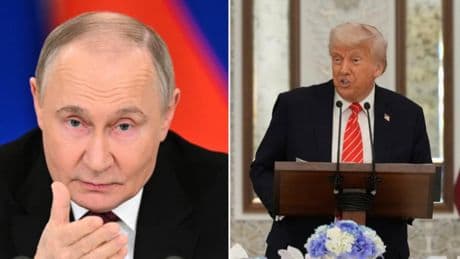 US-Präsident Trump will am Montag erneut mit Putin telefonieren