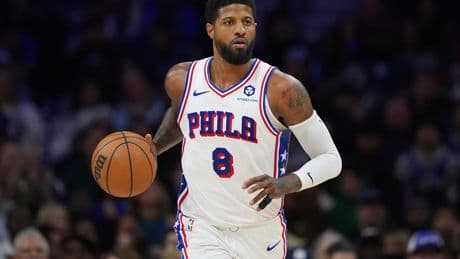 Paul George gets knee surgery after offseason injury to add 76ers question mark