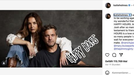 Katie Holmes und Joshua Jackson: Joey und Pacey aus "Dawson's Creek" sind zurück — zumindest fast