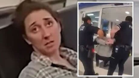 Drunk passenger hauled off flight – as entire plane forced to disembark with her