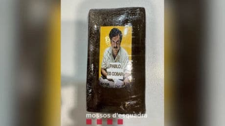 Arrestados dos jóvenes en Barcelona por transportar 40 kilos de hachís en sus coches