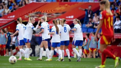 A look at the last five meetings between Euro 2025 finalists England and Spain