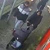 Chilling moment 'jealous' YouTuber stalks his wife to domestic abuse shelter before brutally stabbing her to death as she pushed their son in pram - as he's convicted of her murder