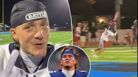 Jaxson Dart’s brother, Diesel, goes viral for flashy football highlight reel