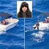 Incredible moment British woman desperately waves down passing ferry after FIVE DAYS adrift at sea in Spain