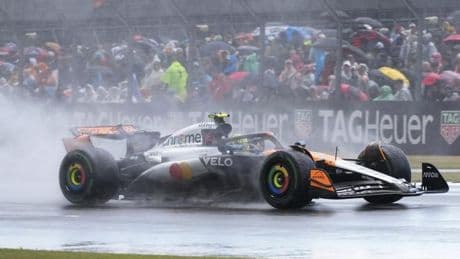 Norris impone su ley en el caos de Silverstone