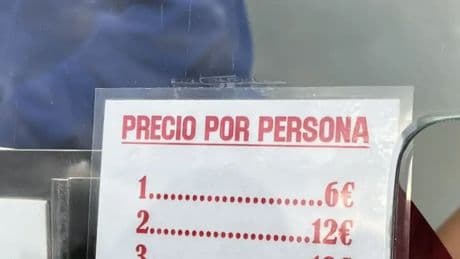 Los precios de una atracción de feria se convierten en la tabla del 6: "Es más barato ir a PortAventura"