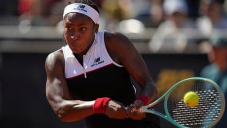 Coco Gauff cruises past Emma Raducanu to reach Italian Open quarter-final