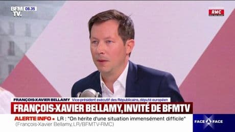Présidence de LR: "On a un immense travail devant nous, un immense chemin pour reconstruire une famille politique", assure François-Xavier Bellamy