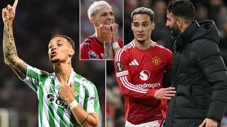 Ruben Amorim told to KEEP Antony after Man United flop enjoyed Real Betis revival following Old Trafford nightmare