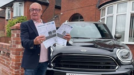 Grandad's fury at £200 fine after using Manchester Airport's drop-off zone