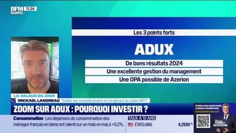 La valeur du jour : Zoom sur ADUX, pourquoi investir ? - 27/06
