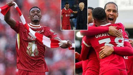 Liverpool midfielder Ryan Gravenberch opens up on learning from Virgil van Dijk lectures and feeling at home as beating heart of the Arne Slot machine
