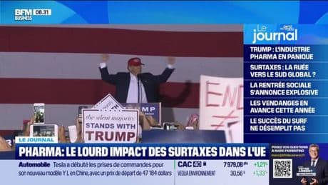 Pharmaceutique: l’Union Européenne subit le lourd impact des surtaxes de Donald Trump