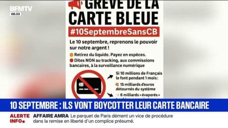 10-Septembre: un appel à la grève à la carte bancaire lancé sur les réseaux sociaux