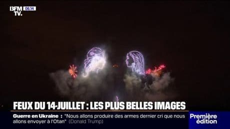 Les plus belles images des feux d'artifice du 14-Juillet