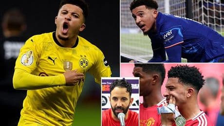 Jadon Sancho 'tells Borussia Dortmund he will chop his staggering Man United salary in HALF' - as £73m exile looks to escape Ruben Amorim's bomb squad with summer move