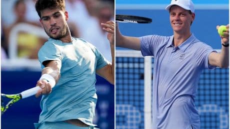 Carlos Alcaraz v Jannik Sinner live: Score and updates from blockbuster Cincinnati Open final