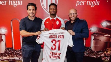 Ansu Fati sigue sin aparecer con el Mónaco