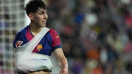 Dani Rodríguez, lesionado en el día de su debut