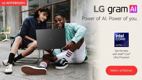 LG gram Notebooks: Höchste Leistung trifft auf kompromisslose Mobilität