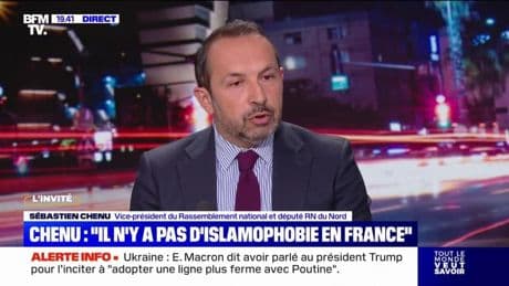 Sébastien Chenu: "Il n'y a pas d'islamophobie en France"