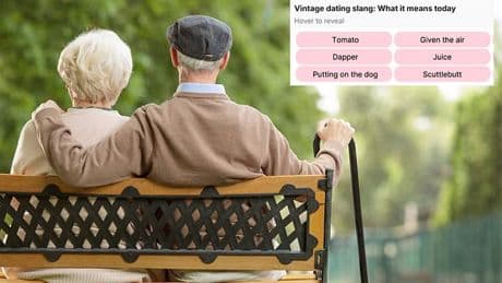 Traditional dating terms are falling out of use in Britain - so, do you know what these vintage phrases really mean?