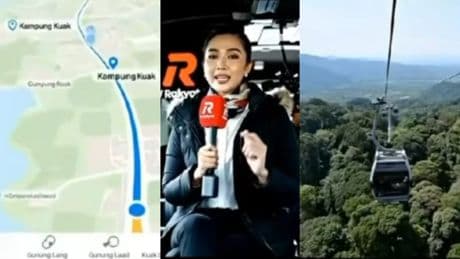 Una pareja de ancianos viaja hasta Malasia para subir a un teleférico que solo existía en un vídeo de IA