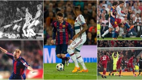 Todas las semifinales del Barça en la Copa de Europa