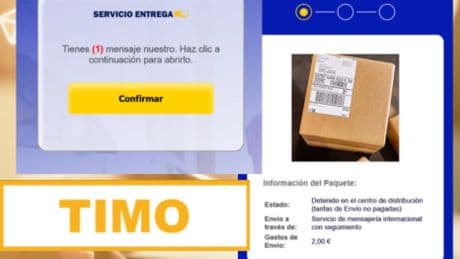 Cuidado con el supuesto correo electrónico de GLS sobre un paquete pendiente de entrega: es un timo