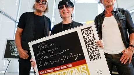 Scorpions: Die Scorpions erhalten eigene Briefmarken zum 60. Bühnenjubiläum