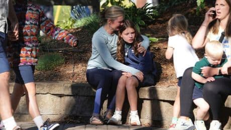 Two children dead and 17 people injured in US school shooting