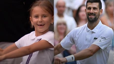 Cos'è il Pumpaj, il balletto virale di Djokovic con la figlia Tara