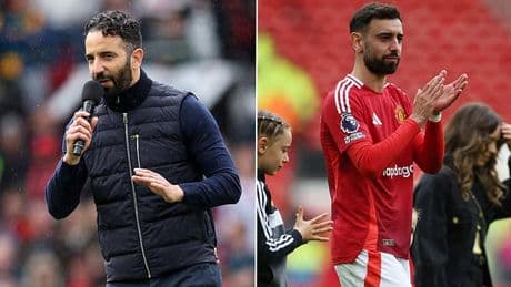 Ruben Amorim apologises for 'disaster season' after Man united end campaign with win over Aston Villa as he insists 'the good days are coming'