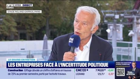 Chômage des jeunes: "C'est une catastrophe économique et humaine", déplore Patrick Martin (Medef)