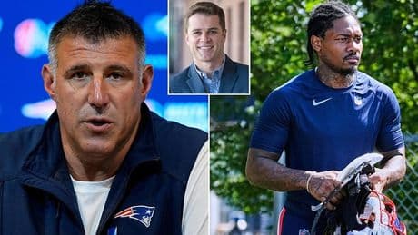 Patriots head coach Mike Vrabel gets into heated exchange with reporter over Stefon Diggs