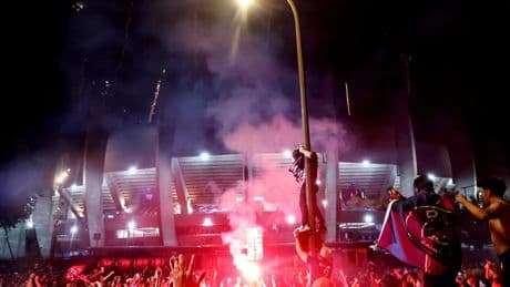 Disturbios en París tras la primera Copa de Europa del PSG: hasta 81 detenidos antes del final, coches incendiados...