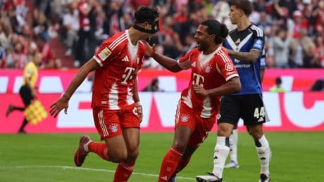 4:0-Führung zur Halbzeit - Bayerns Tor-Party gegen den HSV