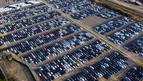Car exporter's shares slump to four-year low on trade war warning