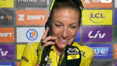 Tour de France Femmes : «Bravo championne», Emmanuel Macron félicite Pauline Ferrand-Prévot sur les réseaux sociaux et... au téléphone (vidéo)