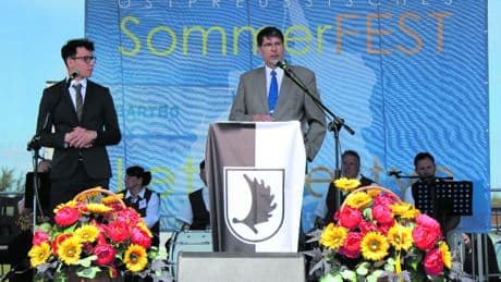 Sommerfest in Wuttrienen - Brauchtumspflege in musikalischem Gewand