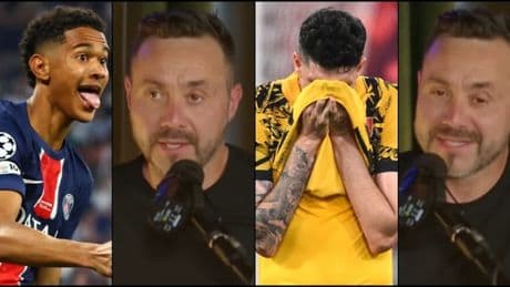 &quot;Psg sottovalutato, ma non dall'Inter&quot;: De Zerbi spiega l'umiliazione Champions