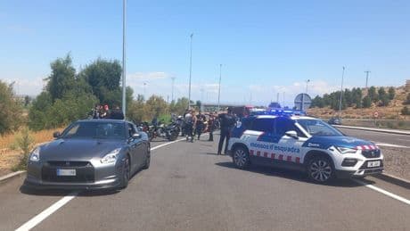 Pillados a 209 y 188 km/h en una carretera limitada a 90